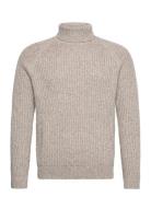 Wool-Blend Turtleneck Sweater Grey Mango