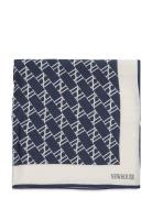 Heritage Silk Scarf Navy Newhouse