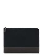 Laptop Case With Leather Details Black Mango