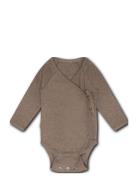 Becca Wrap Bodystocking Brown That's Mine
