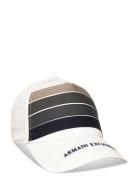 Baseball Hat White Armani Exchange