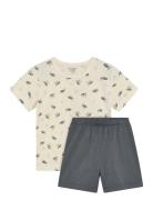 Summer Pyjamas Set -Boys Cream CeLaVi