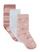 3-Pack Socks Patterned Minymo