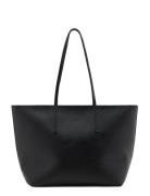 Shopper Bag With Double Handle Black Mango