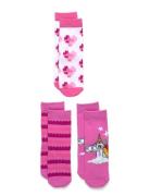 Lwava 700 - 3-Pack Socks Pink Lego Wear