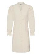 Bydenord Vneck Dress Cream B.young