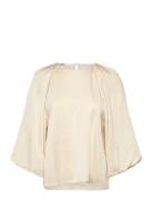 Slflaurina 3/4 Top Noos Cream Selected