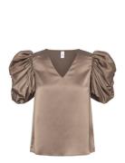 Yaspella 2/4 Top S. Beige YAS