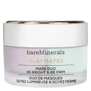 bareMinerals ClayMates Mask Duo: Be Bright & Be Firm 58 g