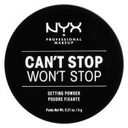 NYX Professional Makeup Can't Stop Won't Stop Setting Powder 01 L