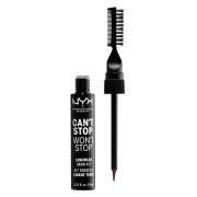 NYX Professional Makeup Can't Stop Won't Stop Longwear Brow Ink K