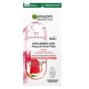 Garnier SkinActive Ampoule Sheet Mask Hyaluronic Acid + Watermelo