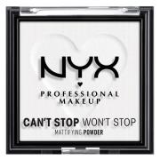 NYX Professional Makeup Can’t Stop Won’t Stop Mattifying Powder 6