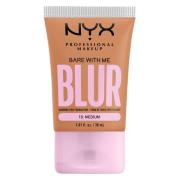 NYX Professional Makeup Bare With Me Blur Tint Foundation 10 Medi