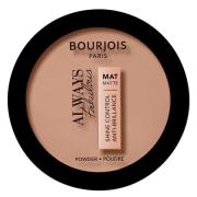 Bourjois Always Fabulous Matte Pressed Powder 10 g – 50 Porcelain