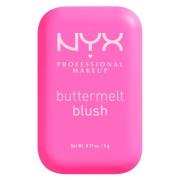 NYX Professional Makeup Buttermelt Blush 5 g – 101 My Butta Half