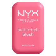 NYX Professional Makeup Buttermelt Blush 5 g – 06 For The Butta