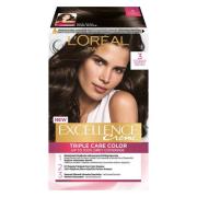 L'Oréal Paris Excellence Creme - 3 Dark Brown