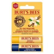 Burt's Bees Lip Balm Duo Beeswax & Vanilla 2 kpl