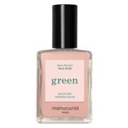 Manucurist Green Nail Polish Pale Rose 15ml