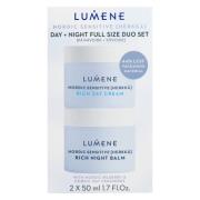 Lumene Nordic Sensitive Day + Night Cream Duo Set