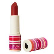 Idun Minerals Matte Lipstick 4 g – Jordgubb