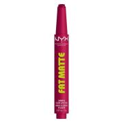 NYX Professional Makeup Fat Matte Slick Click 14 Hibiscus Hug 8ml
