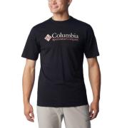 Columbia Men's CSC Basic Logo Short Sleeve Black, Csc Retro Logo