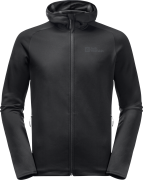 Jack Wolfskin Men's Baiselberg Hooded Full Zip Black