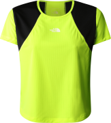 The North Face Women's Lightbright Short Sleeve Tee LED Yellow/TNF Bla...