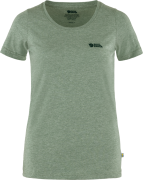 Fjällräven Women's Fjällräven Logo T-Shirt Patina Green-Melange