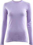 Aclima Women's WarmWool Crewneck Purple Rose