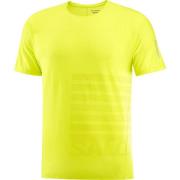 Salomon Men's Sense Aero Graphic Tee Sulphur Spring