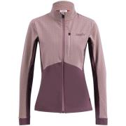 Swix Women's Pace Hybrid Full Zip Midlayer Light Plum/Plum