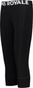 Mons Royale Women's Cascade Merino Flex 200 3/4 Legging Black