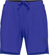 Norrøna Women's Senja Flex1 8" Shorts Royal Blue