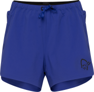 Norrøna Women's Senja Flex1 4'' Shorts Royal Blue