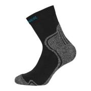 Hellner Mid Tech Run Sock Black Beauty