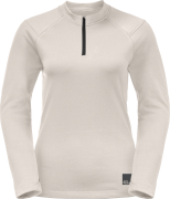 Jack Wolfskin Women's Bike Commute Halfzip Winter Pearl