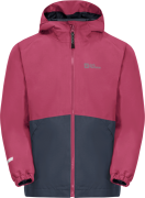 Jack Wolfskin Kids' Iceland 3-in-1 Jacket Dark Fuchsia