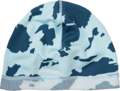 Didriksons Kids' Jadis Printed Beanie Print Island Ai Blue