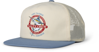 Salty Crew Men's Interclub Trucker Natural Slate