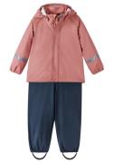 Reima Kids' Rain Outfit Tihku Rose blush