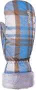 Kombi Women's Canadienne Mittens Silky Blue Tartan