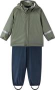 Reima Kids' Rain Outfit Tihku Greyish Green