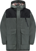 Jack Wolfskin Teens' 2-Layer Insulated Parka Slate Green