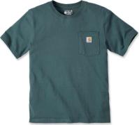 Carhartt Men's K87 Pocket Short Sleeve T-Shirt Frosted Balsam