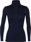 Icebreaker Women's 260 Tech Longsleeve Half Zip Midnight Navy