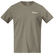 Bergans Men's Nordmarka Organic Cotton Print Tee Green Mud