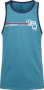 La Sportiva Men's Stripe Cube Tank Hurricane/deep Sea